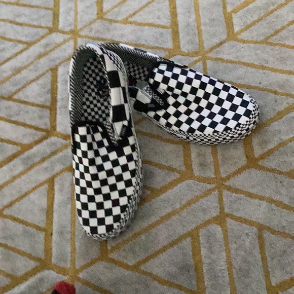 Vans Slip Ons ~ Black & White ~ Mens Size 11 ~ Brand New - Picture 6 of 7